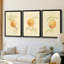 Dappled Oranges I - Toile tendue avec châssis sur mesure - 3 pièces-37366258-37366260