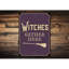 Panneau en aluminium «Witches Gather Here»-776096016