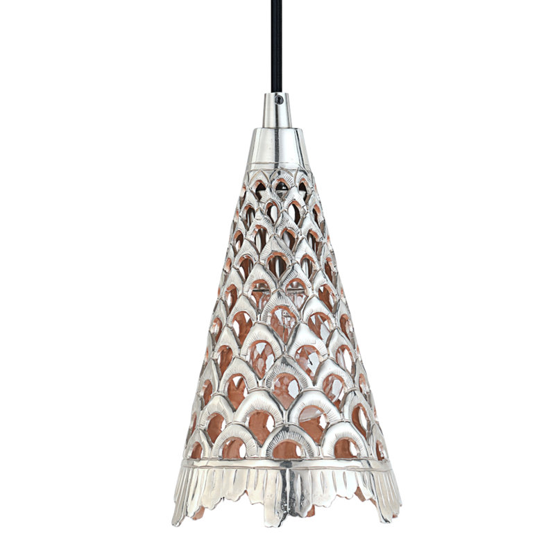 Luminaire suspendu conique 1 lumière