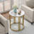 Marble 2 - Piece Living Room Table Set