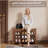 Solid Wood Shoe Rack, Shoe Bench, Entryway Bench