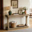 120cm Solid Wood Console Table-1917338180
