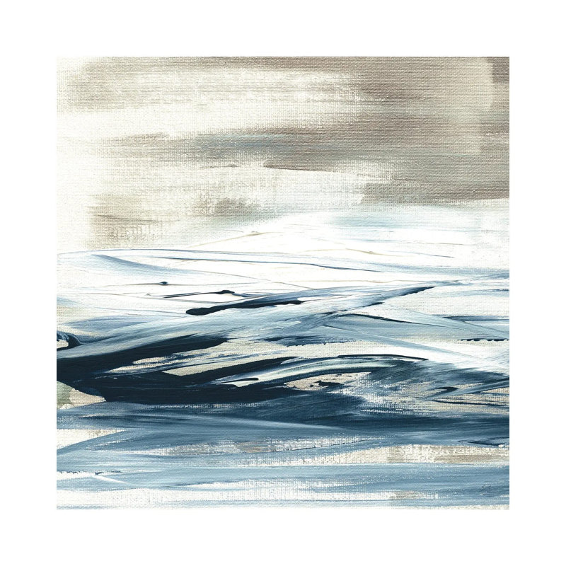 Tumultuous Indigo I by Susan Jill - Painting on Canvas, Wrapped Canvas, 66.04cm H x 66.04cm W x 3.81cm D