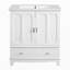 Meuble-lavabo 30 po avec lavabo en céramique-76607356