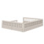 Coussin décoratif en bois pour lit double-518954209