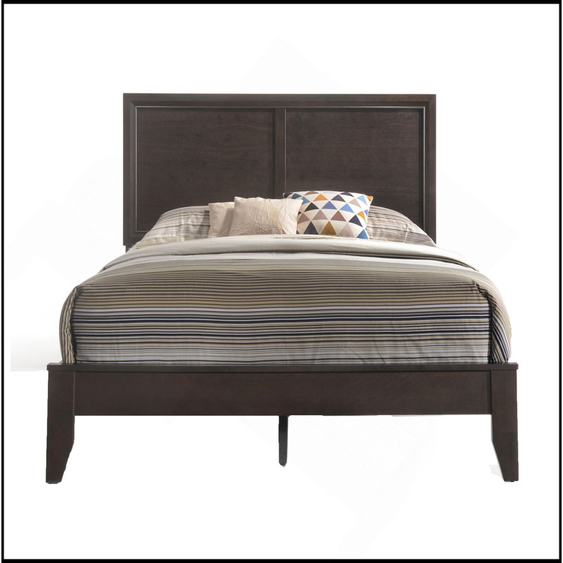 Espresso Queen Panel Bed