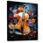 Cadre flottant noir