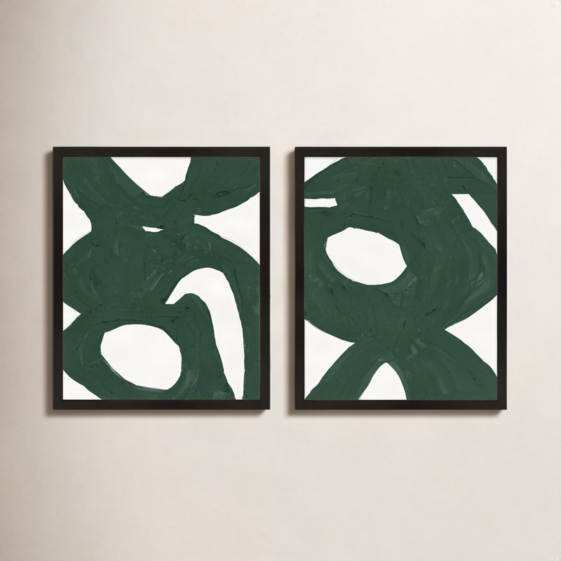 Harmony Painting by Andrea Stokes, Black Framed, 25" H x 20" W