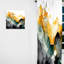 Œuvre Farlend Scandinavian Splash - Rideau scandinave - Velours obscurcissant - 1 panneau-169569524