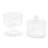 Liscio Ottico - Double Cookie Jar With Spiral Design