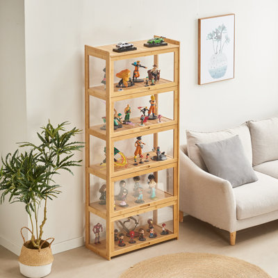 Bibliothèque de rangement Karklyte Curio Cabinet