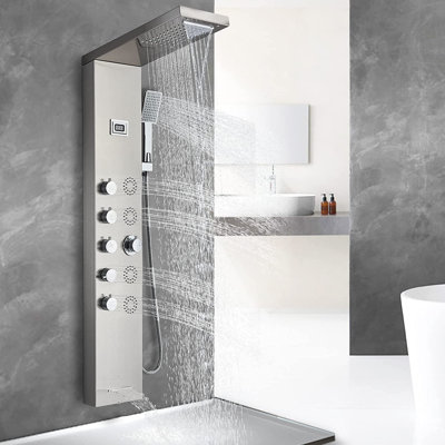 44.88'' Shower Panel with Fixed Shower Head