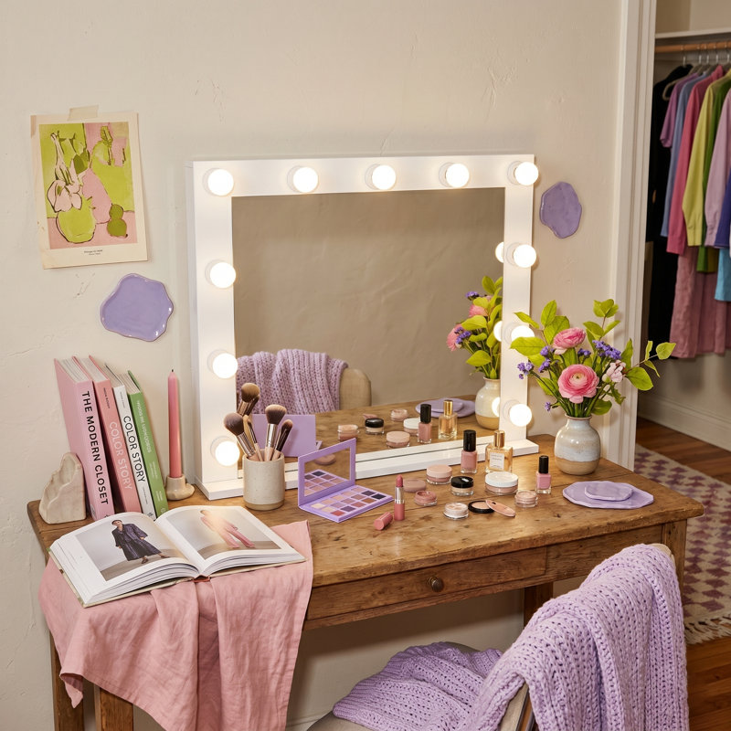  Miroir de maquillage lumineux Boahaus Sivas