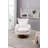 360-Degree Swivel Accent Chair with a Pillow-2068247680