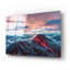  «Sea On Fire» par Ann Klee, art mural en verre acrylique, 24 po x 16 po-383959446