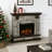 43.3 inch Electric Fireplace With Mantel