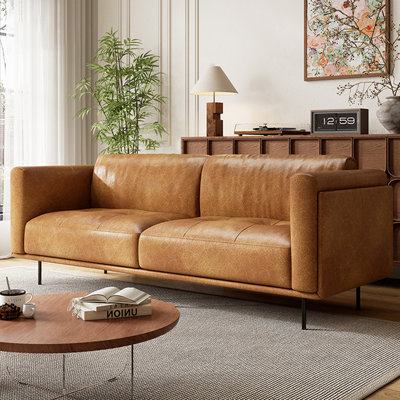 Picture color Genuine Leather Standard Sofa