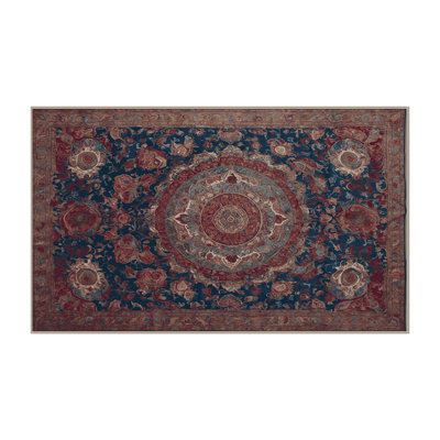 Tapis brun lavable à la machine