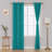 Bix Solid Blackout Thermal Grommet Curtain Panels-581387653-581387672
