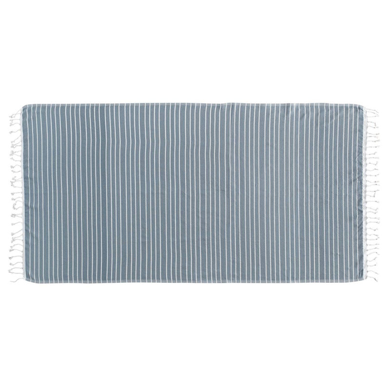 Serviette de bain Kaftan Carmen, Denim