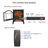 18 Inch 3D  Flame Electric Infrared Quartz Fireplace Stove With Remote Control-1725752693