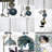 Adhley Tiffany Floor Lamp Sea Blue Stained Glass Dragonfly Arched Lamp 12X18X64 inch Gooseneck Adjustable