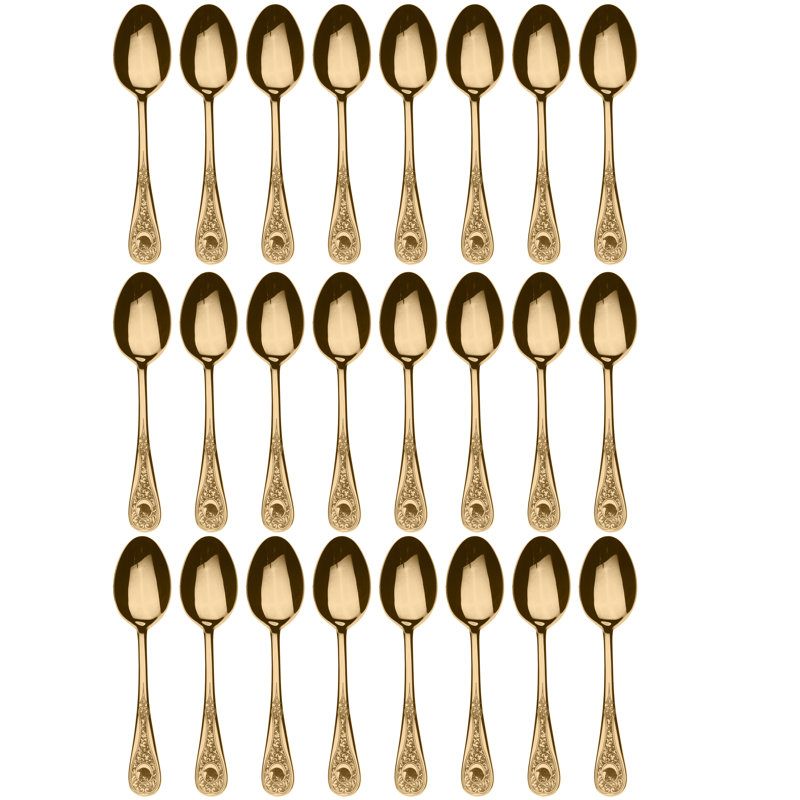 Diana Coffee Spoon, Ice Gold