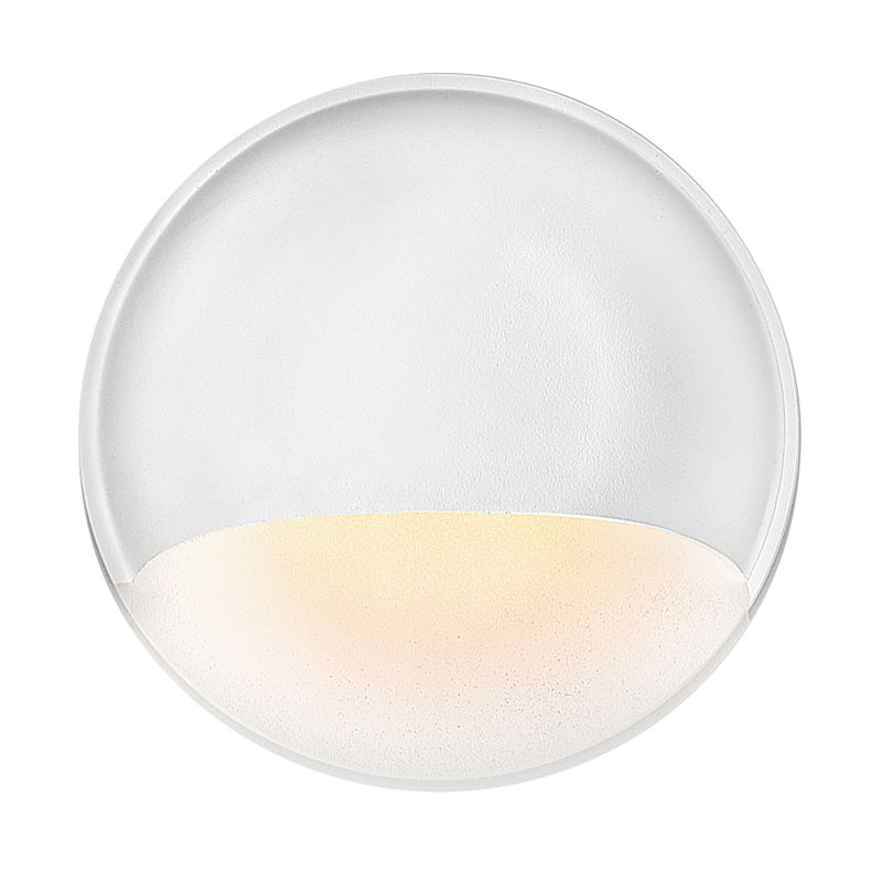 Éclairage de terrasse en métal Nuvi, Blanc mat
