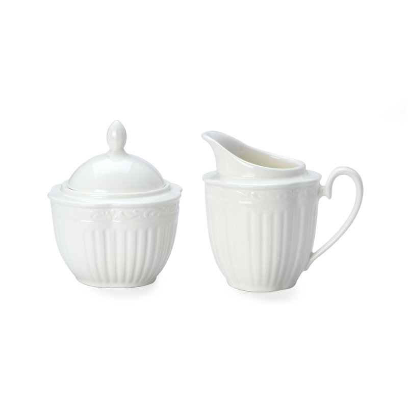 Mikasa Italian Countryside Sugar and Creamer Set