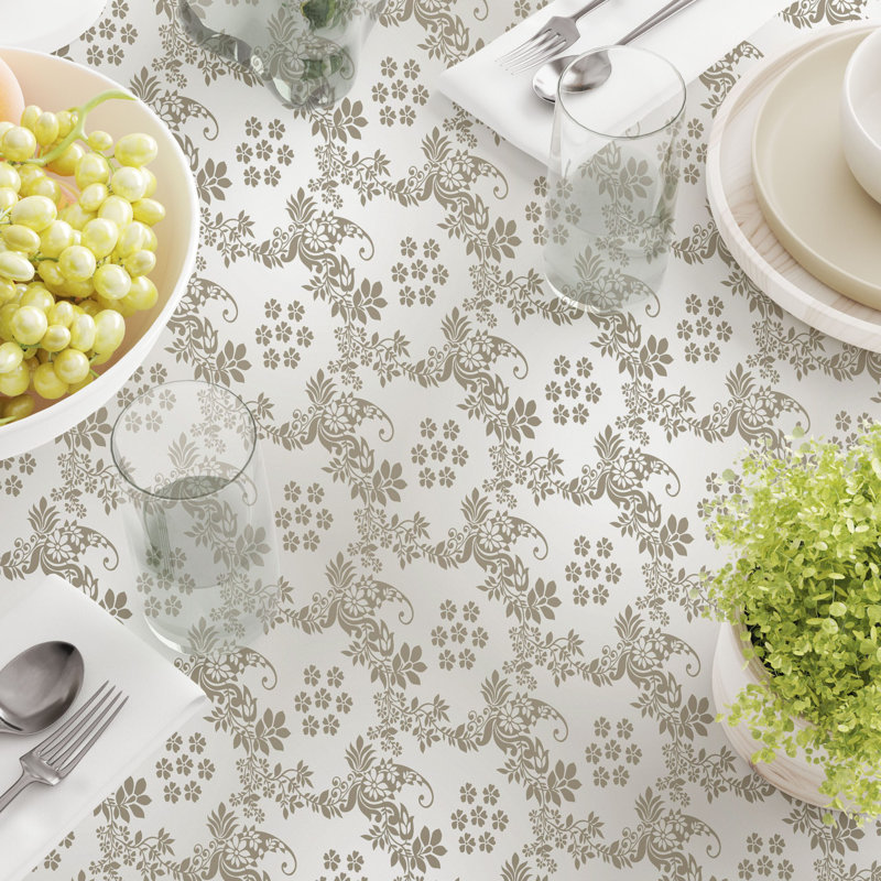 Rectangular Cotton Twill Tablecloth