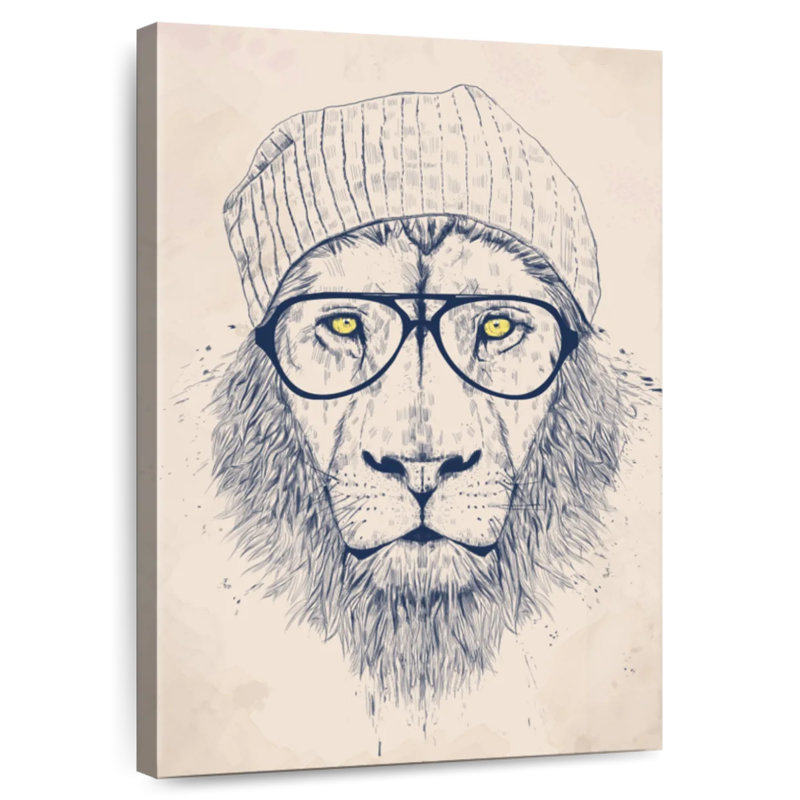Lion tendance, H 24 po x l 16 po