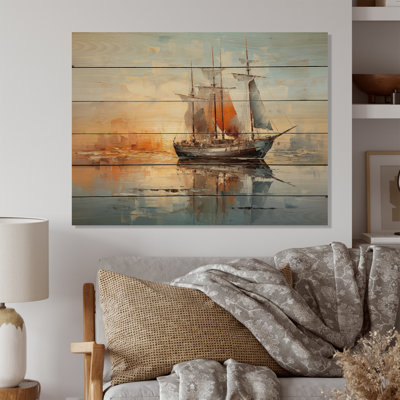 Cannet " Boat Abstract Maritime Symphony IV "