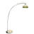 Pollak 64'' Chrome Arched Floor Lamp with Outlet
