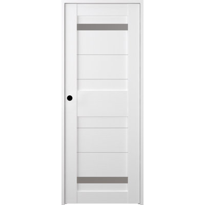 Imma DIY-FRIENDLY  Paneled Manufactured Wood and Glass Prefinished Standard Door
