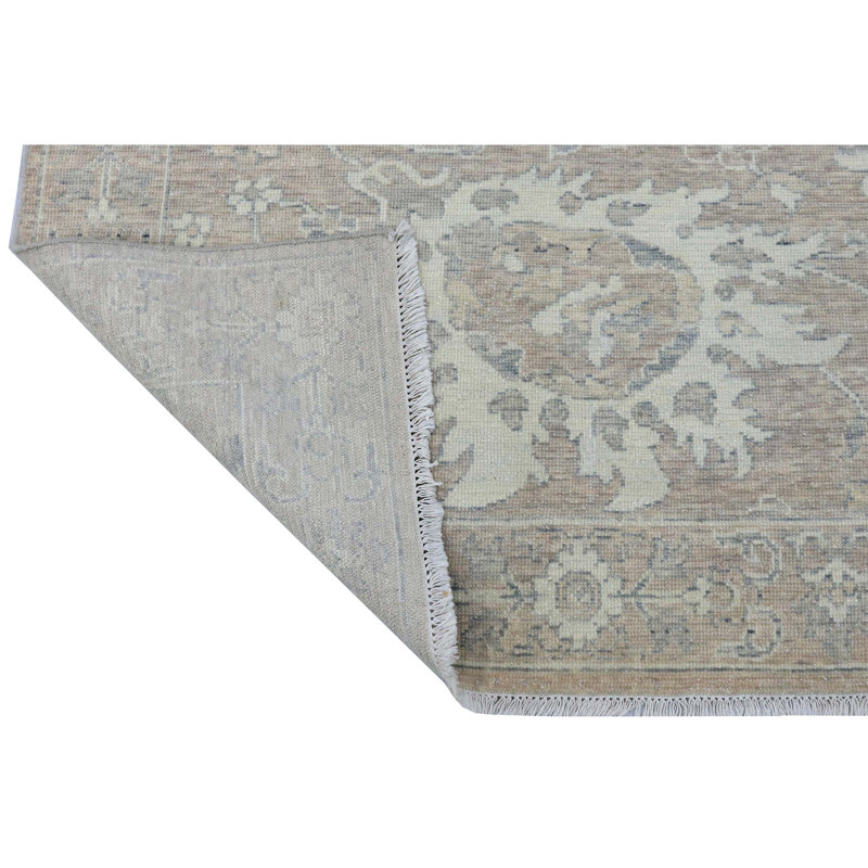 Tapis rosé de haute qualité noué à la main, Rectangle de 5 pi x 8 pi
