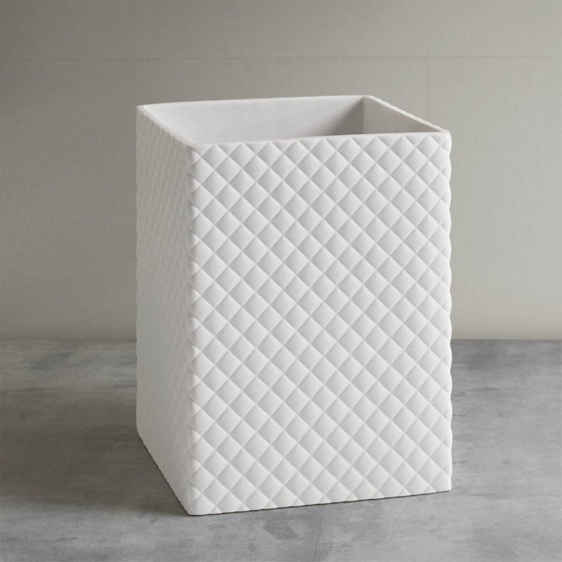 Tomer, poubelle, paquet de 6, Blanc