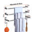 Charlette 49cm 3 Wall Towel Bar