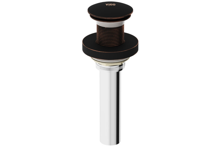 Faucet Vanity Pop-Up Bathroom Sink Drain