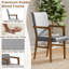 Ensemble de 2 chaises d'appoint rembourrées Mid-Century-722215462