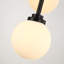 Luminaire suspendu géométrique 5 lumières grappe Rubinstein