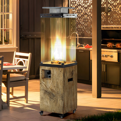 41000-BTU Propane Standing Patio Heater