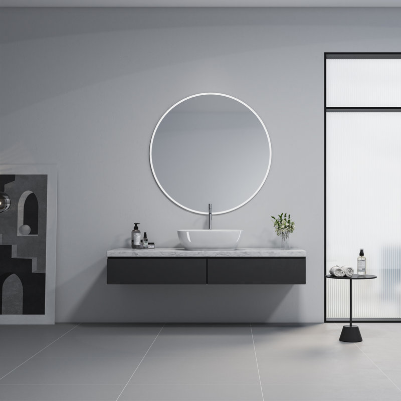 Altair 19.9'' Ceramic Oval Bathroom Sink, White
