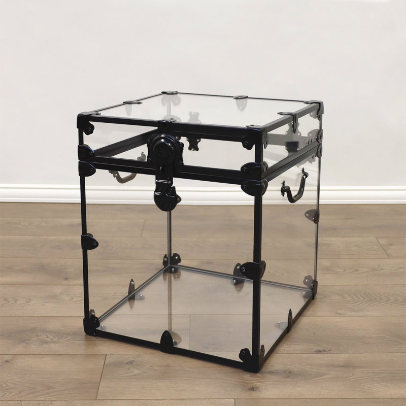 Acrylic Accent Trunk, Black