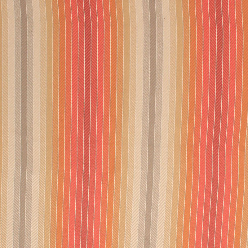 Prive Ombre Stripe Fabric, Orangerie