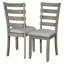 6-Piece Rubber Wood Dining Table Set-1299615737