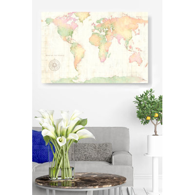 carte, carte du monde, lumineux, carte du monde, géographie, globe, Continents, rose, vert, crème, blanc