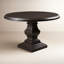 Nimes Round Solid Wood Dining Table-529014169