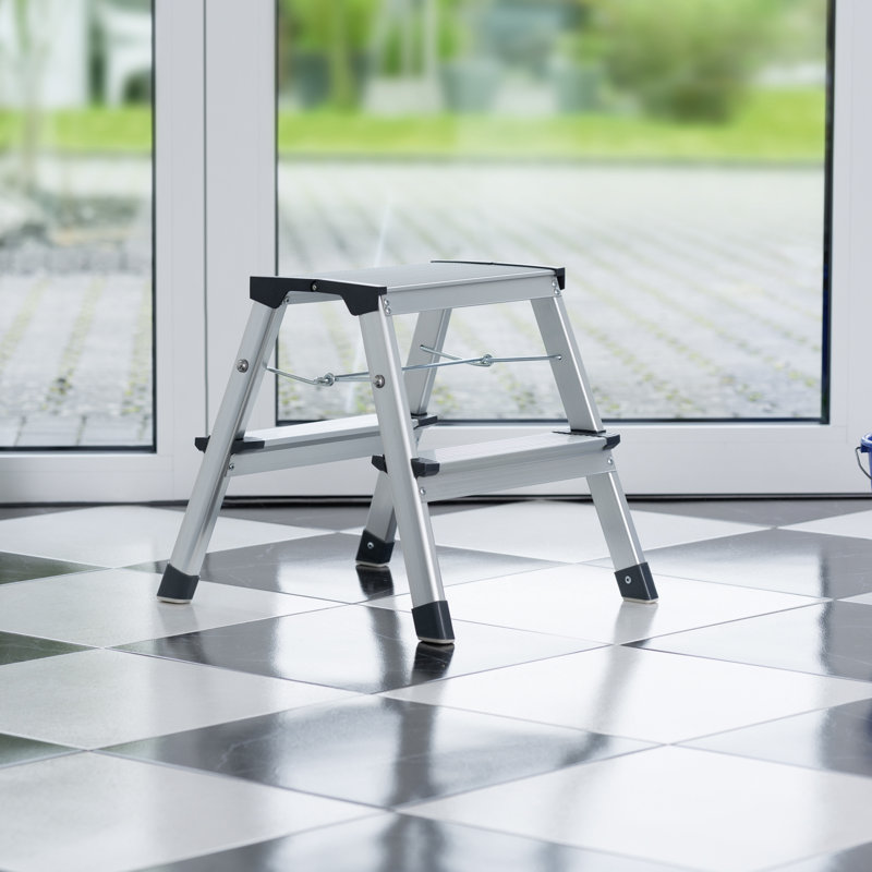 L 90 Aluminum Folding Small Step Ladder