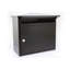 Mersey Wall Mounted Galvanised Steel Lockable Weatherproof Post Box - 39x35x20cm-64111964