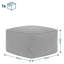 35cm Wide Square No Pattern Pouffe Ottoman-992751268